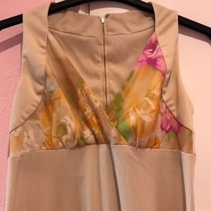 Vintage beige dress